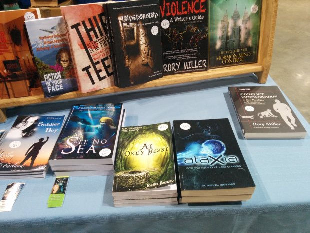 Rachel's books - photo by Casondra Brewster